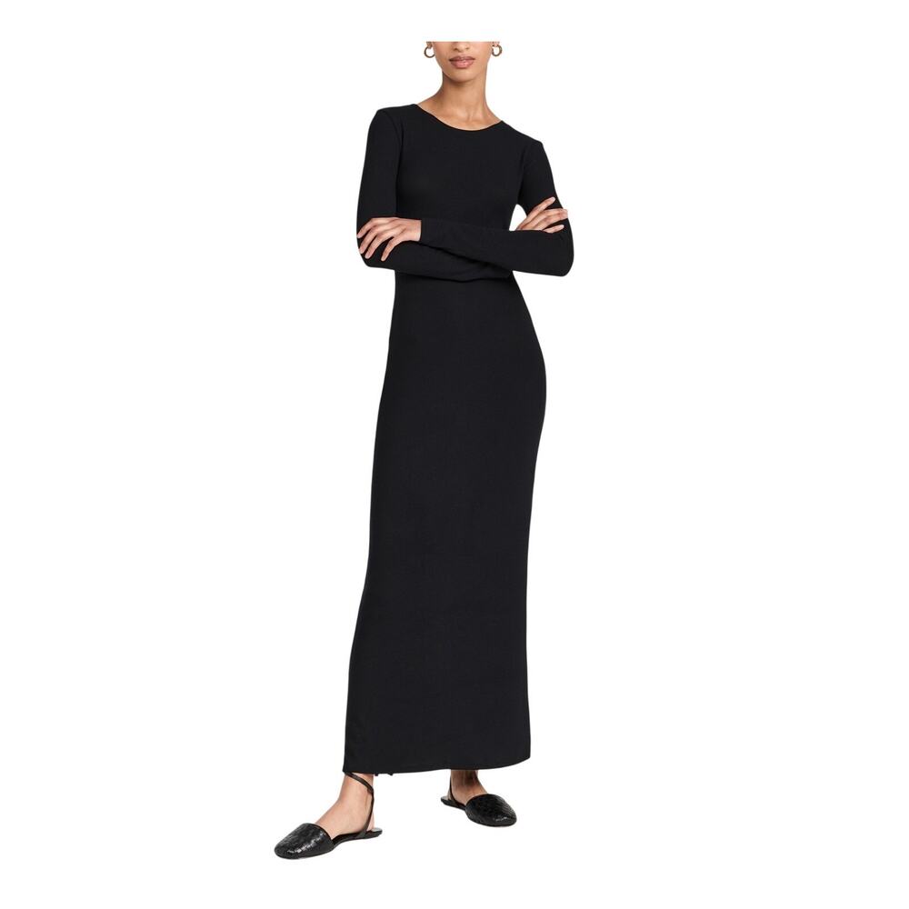 Leset Classic Black Lauren Maxi Dress Size S